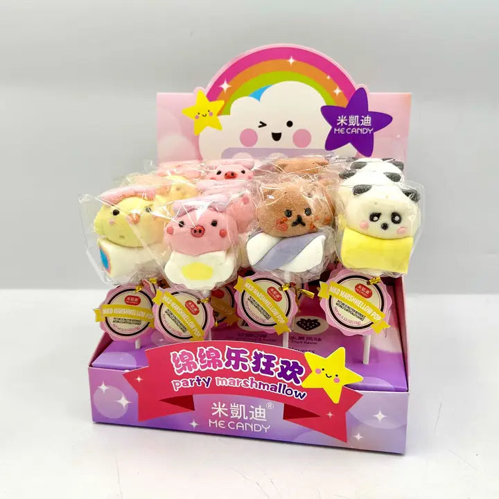 Marshmallow Pop Animal Shape