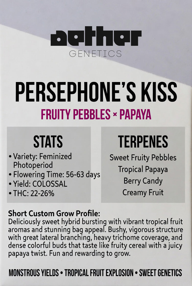 Persephone’s Kiss - Damn Good | Legal Cannabis