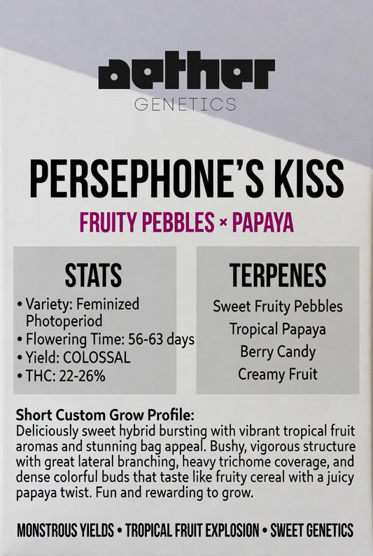 Persephone’s Kiss - Damn Good | Legal Cannabis