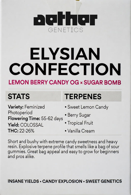 Elysian Confection - Damn Good | Legal Cannabis