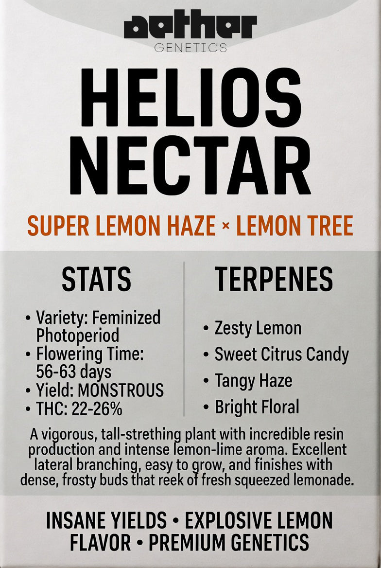 Helios Nectar - Damn Good | Legal Cannabis