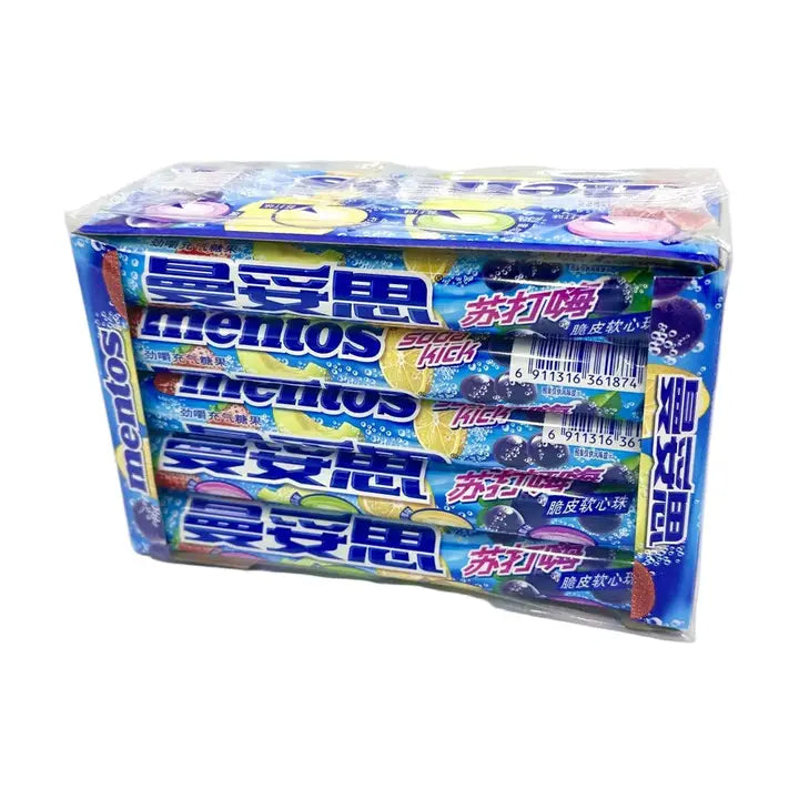 Mentos Soda Pop Burst Chewy Candy