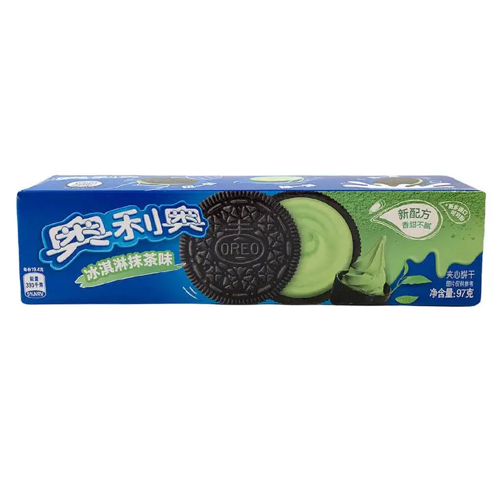 Oreo Biscuit Ice Cream Matcha