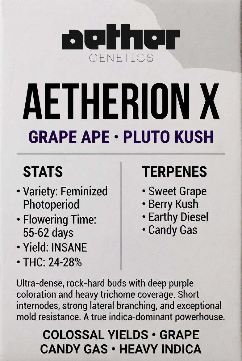 Aetherion X - Damn Good | Legal Cannabis