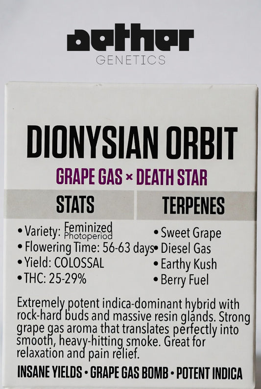 Dionysian Orbit - Damn Good | Legal Cannabis